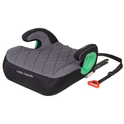 Автокресло-бустер Indigo QuickFix Isofix KBH310 серый-чёрный 01